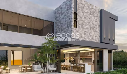 Casa em condomínio à venda, 3 quartos, 3 suítes, 4 vagas, Gávea - Uberlândia/MG