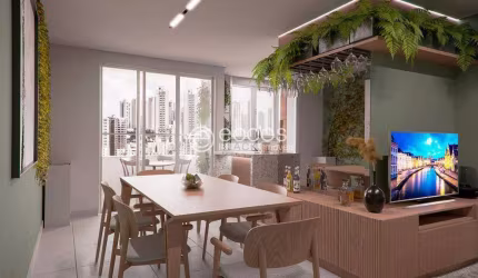 Apartamento à venda, 3 quartos, 1 suíte, 1 vaga, Novo Mundo - Uberlândia/MG