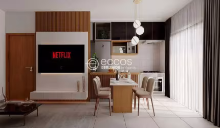 Apartamento à venda, 2 quartos, 1 suíte, 1 vaga, Tubalina - Uberlândia/MG