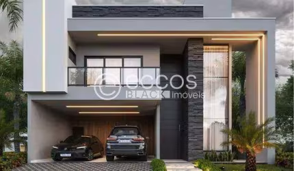 Casa em condomínio à venda, 3 quartos, 3 suítes, 2 vagas, Novo Mundo - Uberlândia/MG