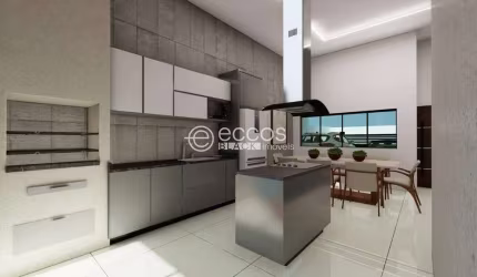 Casa à venda, 3 quartos, 2 suítes, 2 vagas, Cidade Jardim - Uberlândia/MG