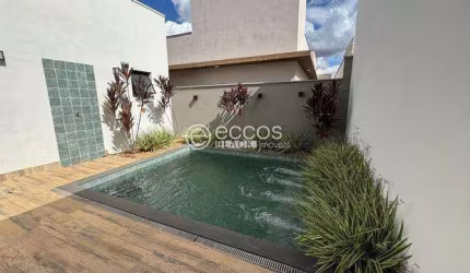 Casa em condomínio à venda, 4 quartos, 4 suítes, 4 vagas, Novo Mundo - Uberlândia/MG
