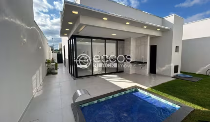 Casa em condomínio à venda, 3 quartos, 3 suítes, 3 vagas, Granja Marileusa - Uberlândia/MG