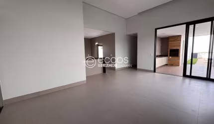 Casa em condomínio para aluguel, 3 quartos, 3 suítes, 4 vagas, Gávea Sul - Uberlândia/MG