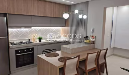 Apartamento para aluguel, 2 quartos, 1 suíte, 1 vaga, Santa Mônica - Uberlândia/MG