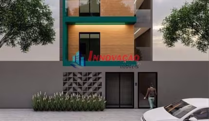 Apartamento em Condomínio Terreo para Venda no bairro Vila Irmãos Arnoni, 2 dormitórios, 36 metros, Quintal e terraço Gourmet
