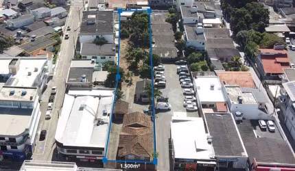Terreno à venda, 1428m² - Centro - Navegantes/SC