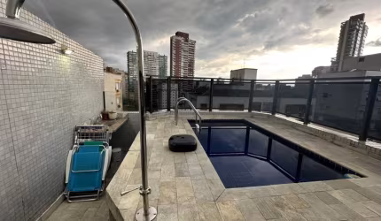 Cobertura Duplex no Boqueirão, Piscina.