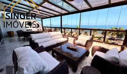 ESPETACULAR APTº COBERTURA DUPLEX FROTAL MAR, 5 SUÍTES, 5 VAGAS, 729 M², VARANDÃO, LAZER COMPLETO COM PISCINA, PORTARIA 24 HORAS &gt; BARRA DA TIJUCA/RJ