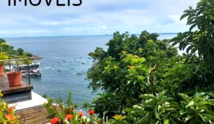 Espetacular Casa Triplex com Finalidade Comercial na Ladeira da Barra (Salvador/Ba): 677,52m², 16 Vagas, Piscina, Vista mar livre e Muito espaço