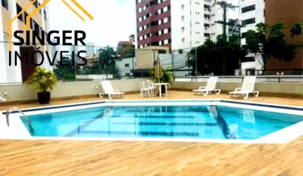 Belíssimo e Reformado Aptº à Venda, Cidade Jardim, Salvador-BA: 2 Quartos (1 Suíte), Ampla Sala, 3 Banheiros, 1 Vaga, 80,00m², Infraestrutura completa