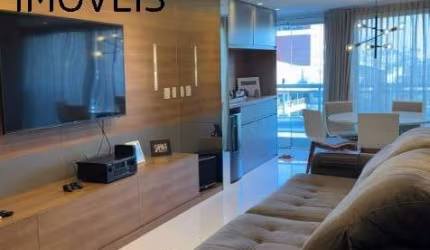 Belíssimo Apartamento à venda em Armação, Salvador/Ba: 1 Quarto, Sala em 2 ambientes, Varanda, Vista mar, 1 vaga, 66,17 m², Infraestrutura