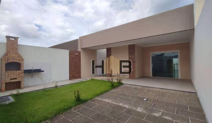 Casa Plana Cidade Verde com 3 dormitórios à venda, 115 m² por R$ 380.000 - São Bento - Fortaleza/CE