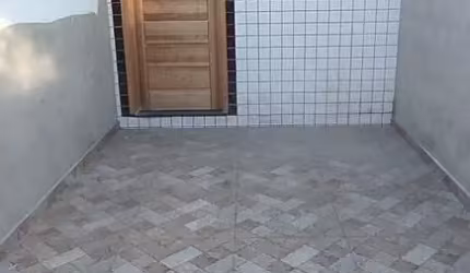 Casa Sobreposta para Venda em São Vicente, Esplanada dos Barreiros, 2 dormitórios, 1 banheiro, 1 vaga