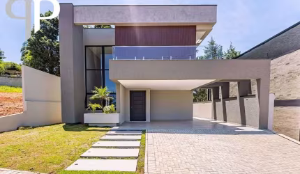 Linda casa no melhor condomínio de Campo Largo 4 dormitórios, sendo 3 suítes