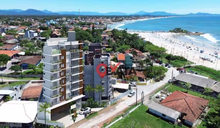 Apartamento com 3 dormitórios a apenas 50m do mar e vista para o mar com 82 m² por R$ 806.711 - Itapema do Norte Gleba - Itapoá/SC