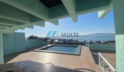 Linda casa com vista para o mar