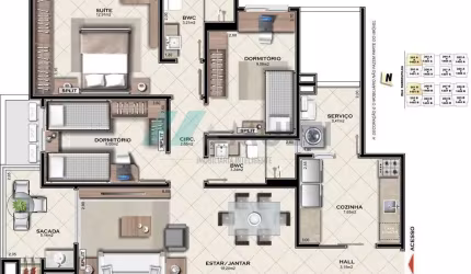 Apartamento à venda em São José/SC