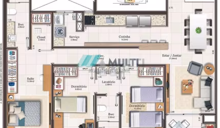 Apartamento à venda em São José/SC
