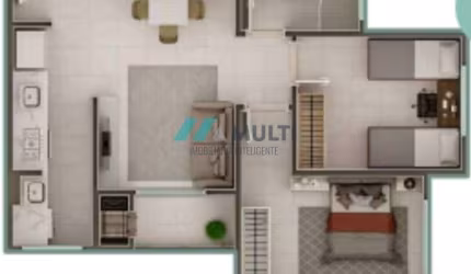 Apartamento à venda no bairro Vargem Grande - Florianópolis/SC