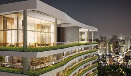 Cobertura Duplex com 3 Quartos e 4 vagas à venda  em Moema