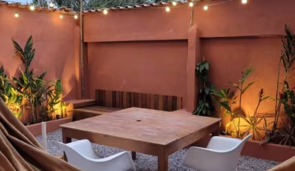Maravilhoso apartamento garden com ofurô
