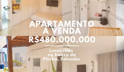 Apartamento confortável e  pronto pra morar na Pituba!