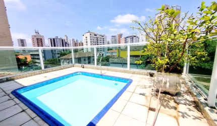 Cobertura Duplex com 3 dormitórios, À VENDA na Ponta da Praia.