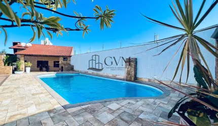 Casa com 4 dorms e piscina , Real, Praia Grande