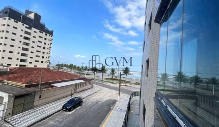 Apartamento vista lateral com 2 dorms, Real, Praia Grande