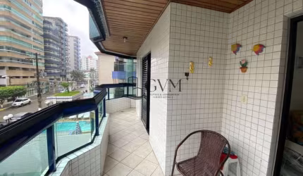 Apartamento com 2 dorms, Guilhermina, Praia Grande