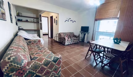 Apartamento 1 dorm, vista larel para o mar, Real, Praia Grande