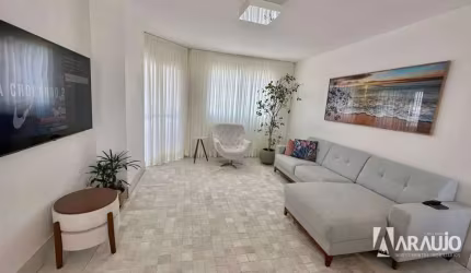 Apartamento mobiliado e decorado com 1 suíte e 2 dormitórios no Centro de Itajaí