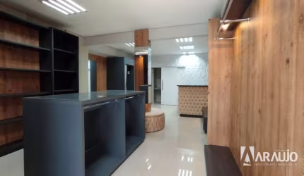 Sala mobiliada no Centro de Itajaí