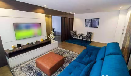 Apartamento semi mobiliado com 1 suíte e 2 dormitórios no Centro de Itajaí