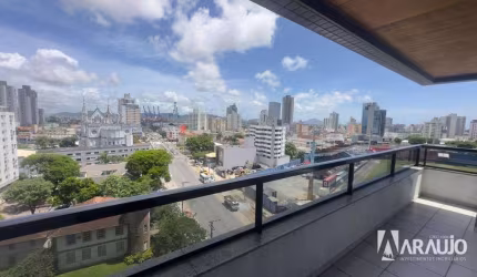Apartamento semi mobiliado com 4 suítes no Centro de Itajaí