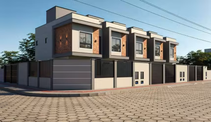 Sobrados com 2 suítes a partir de R$ 550.000,00 no bairro Gravatá Navegantes
