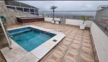 ** Cobertura Duplex no Condomínio São Romão, Vila Tupi (Praia grande).