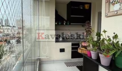 Apartamento Varanda Gourmet ao lado do Metrô Santos Imigrantes- 3 dormitórios  1 suite 2 vagas -