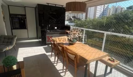 Apartamento Varanda Gourmet - 111 metros - 3 dormitórios 1 suite 2 vagas - Lazer Total-