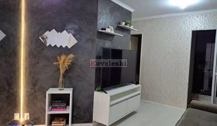 Apartamento reformado com 2 dormitórios 1 vaga - Lazer - Imperdível