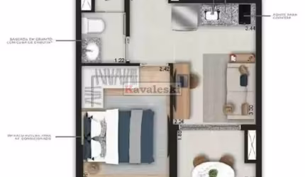 Apartamento na Liberdade