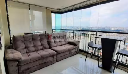 Apartamento Metrô Sacomã 2 dormitórios 1 vaga - Varanda Gourmet - Lazer