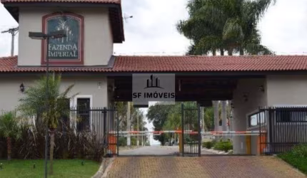 Terreno à venda, 1022 m², no Fazenda Imperial - Sorocaba/SP