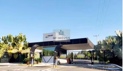 Excelente terreno à venda, 435m², ligeiro declive, no Residencial Sun Lake