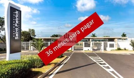 Excelente terreno de 1.041m², no Residencial Saint Patrick, Sorocaba/SP