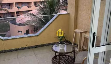 Apartamento com 1 dormitório para alugar, 58 m² por R$ 360,01/dia - Búzios - Nísia Floresta/RN