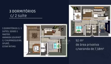 Apartamento com 3 dormitórios à venda, 92 m² por R$ 790.000,00 - Pirangi do Norte (Distrito Litoral) - Parnamirim/RN