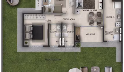 Apartamento à venda, 54 m² por R$ 380.990,00 - Ponta Negra - Natal/RN
