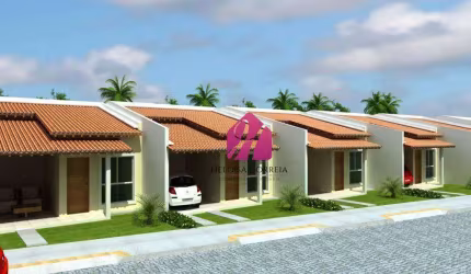 Casa com 2 dormitórios à venda, 75 m² por R$ 200.000,00 - Passagem de Areia - Parnamirim/RN